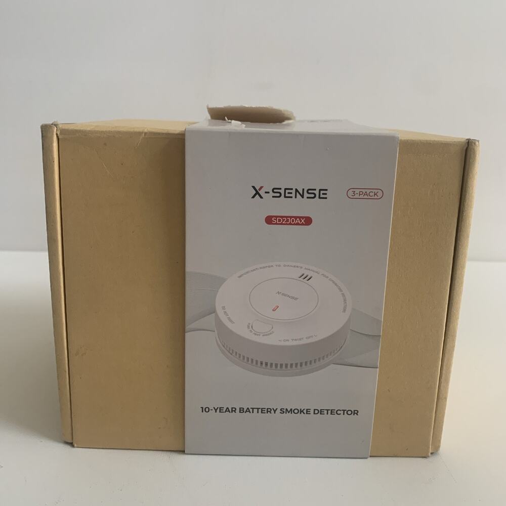 X-Sense Smoke Detector Alarm SD2J0AX Fire Safety 3-Pack New